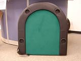 8 Players Texas Hold'em 2 Folds Poker Table w/ Folding Legs (Green Felt)