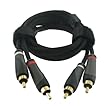 Connect Research CRE22012 RCA Cable Male / Male 1.2 m Black