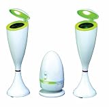 Review SaM Innovations  / Up Lighter Speakers with i-pod connection and Mini Stereo Radio
