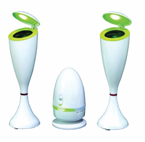 Childrens Toyshop  Electronics : Up Lighter Speakers with i-pod connection and Mini Stereo Radio