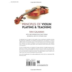 Principles of Violin Playing and Teaching (Dover Books on Music)
