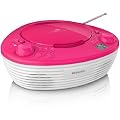 Philips AZ202C/05 CD Soundmachine with MP3 Link - Pink
