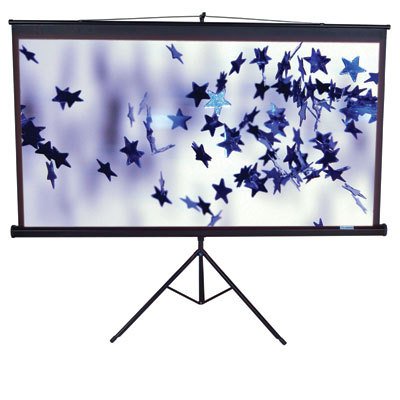 Elite Screens Tripod Portable Projection Screen, 1:1 Aspect Ratio-136in (Max White)