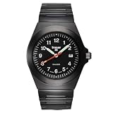 TraserTrooperBlackPVDCoatedSteelCaseandBraceletWatchP5904.356.35.11