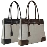 Mobile Edge Madison 2 Tone Canvas Tote