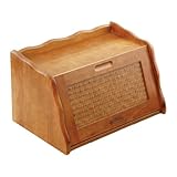 Mountain Woods Rattan Bread Box