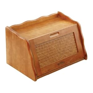 Mountain Woods Rattan Bread Box by Mountain Woods