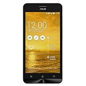 【国内正規品】ASUSTek ZenFone5 ( SIMフリー / Android4.4.2 / 5型ワイド / microSIM / 16GB / LTE / ゴールド ) A500KL-GD16