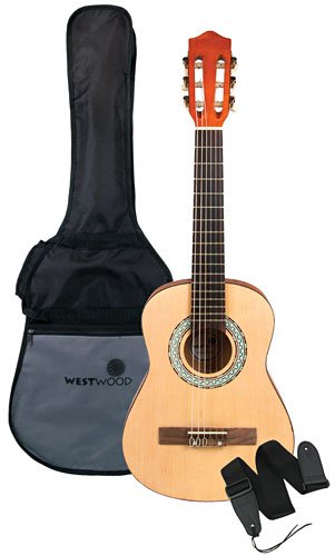 Westwood WWCG32 1/2-size Classical Guitar with Bag and Strap