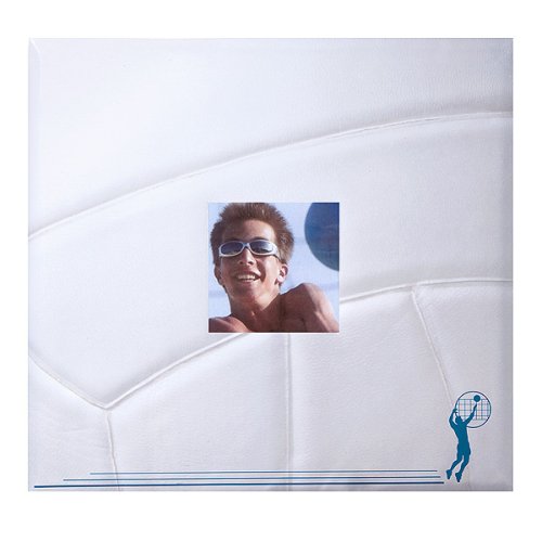 Volleyball Scrapbook - White (12x12