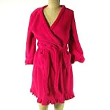 Capelli Micro Cozy Ruffle Wrap Robe
