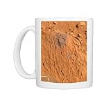 Abrasion marks on Martian rock Photo Mugs