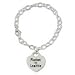 Heart Charm Name Bracelet Gift For a Friend, Best Friend- Choose Any Two Names