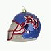 Kansas Jayhawks NCAA Glass Football Helmet Ornament (3)
