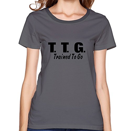 MKSD Women's Trained T-shirts Deep Heather US Size XL