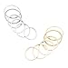 Stacking Skinny Wire Ring and Midi Ring Set of 6