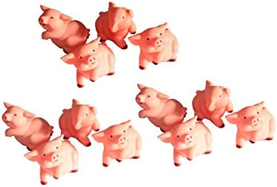 One Dozen(12) Rubber Pig Piggy Pigkie Baby Shower Birthday Party Favors
