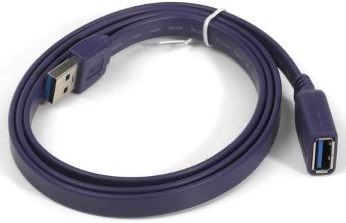 iDsonix® Super Speed USB 3.0 A-male to A-female Extension Cable (3.3 Feet/1.0 Meter)-Purple