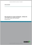 Produkt-Bild: Die Zeitreise in Jorge Luis Borges' "Utop&iacute;a de un hombre que est&aacute; cansado"