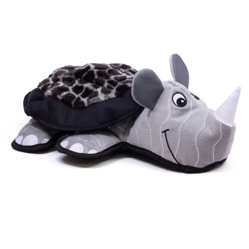 Detail image Kyjen Plush Puppies Lil Rippers Rhino