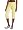 Calvin Klein Performance Women's Twisted Cuff Crop Pant, Pineapple, X-Small