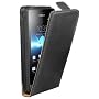 mumbi PREMIUM ECHT Leder Flip Case Sony Xperia go &hellip von mumbi