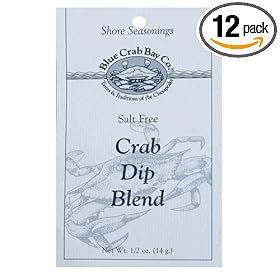 Blue Crab Bay Co. Crab Dip Blend, 0.5-Ounces (Pack of 12) by Blue Crab Bay Co.