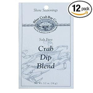 Blue Crab Bay Co. Crab Dip Blend, 0.5-Ounces (Pack of 12) by Blue Crab Bay Co.