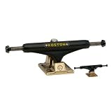 Independent Koston Black and Gold 129 Low Skateboard Trucks (set of 2)