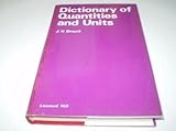 Dictionary of quantities and units
