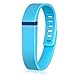 AllThingsAccessory® New Replacement Band For Fitbit Flex Wireless Wristband Bracelet with Clasp / No Tracker ( Sky Blue )