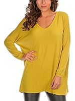 Bleu Marine Jersey Oscar (Mostaza)