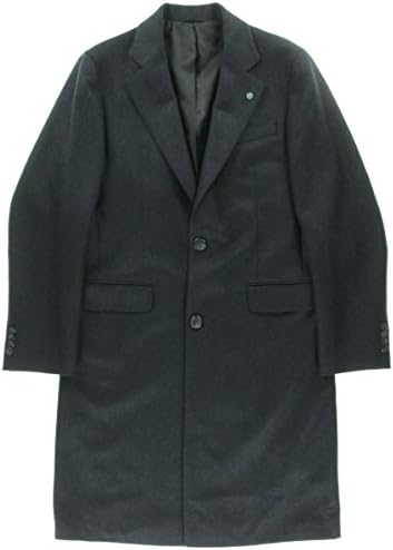 Eidos Napoli Mens Woo Herringbone Two-Button Blazer Navy 54R