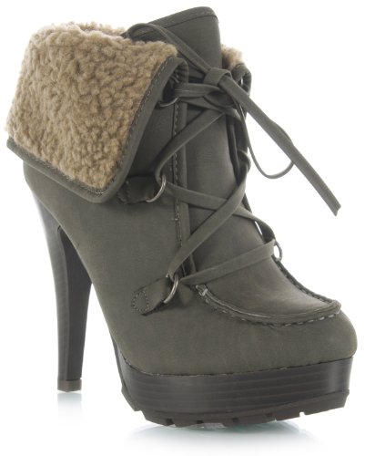 Anne Michelle Revenge-47 Cuff Ankle Bootie