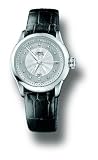 Oris Women's 4091LS Artelier Diamond Accent Leather Strap Watch