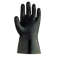 Showa Best Neo Grab Neoprene Coated Glove, Cotton Liner, Chemical Resistant