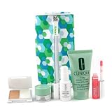Travel Set: Scrub + Derma White Essence + Repairwear Eye Cream + Lipgloss + Foundation