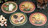4 Pc. Nostalgic Sandstone Coaster Set