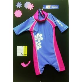 Sun Protection Swimsuit-1 pc Spiced Sugar ELBOW TO KNEEE PROTECTION!