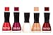 Fashion Bar Nail Polish in Redish Pink,Mauve ,White ,Musted ,Maroon Shades RS.279.00
