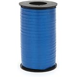 Berwick Splendorette Crimped Curling Ribbon, 3/16-Inch Wide by 500-Yard Spool, Royal