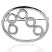Jewelry : Sterling Silver Circles Pin