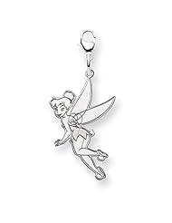 Sterling Silver Disney Tinker Bell Lobster Clasp Charm