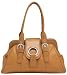 Embassy&trade; Caramel Color Solid Genuine Leather Purse