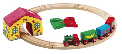 Childrens Toyshop  Toys : BRIO My First Railway set