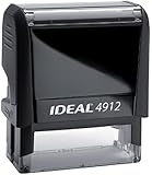 Ideal 4912 Text Stamp 3/4" x 1-7/8"