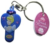 Disney Cinderella Torch Light up Keyring Keychain - Cinderella - Blue