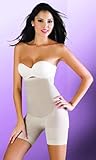 Short Belt Thermo Reducer High Waist Body Brief Girdle (S, Black)