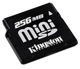 Kingston flash memory card - 256 MB - miniSD ( SDM/256 )