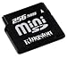 Electronics : Kingston flash memory card - 256 MB - miniSD ( SDM/256 )